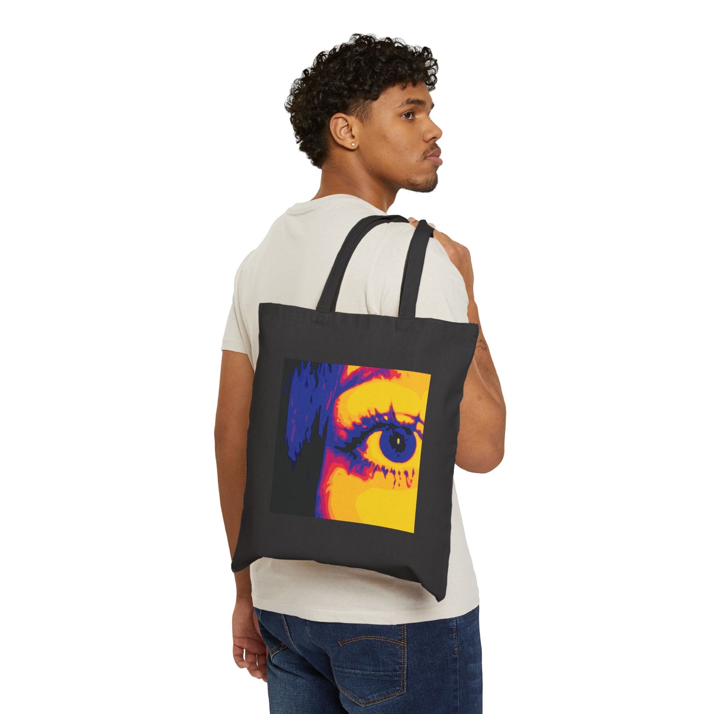 Infrared Stare Tote Bag