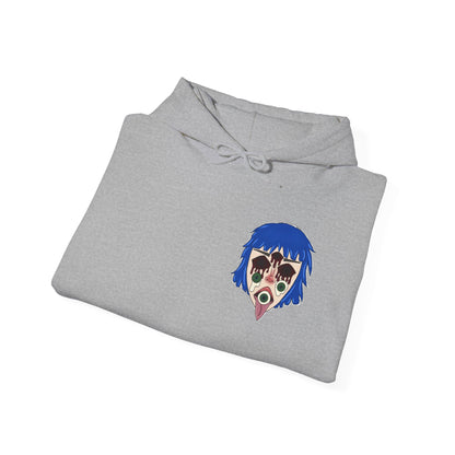 Blue Hair Unisex Hoodie