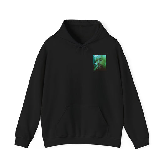 Smoking Girl Unisex Hoodie