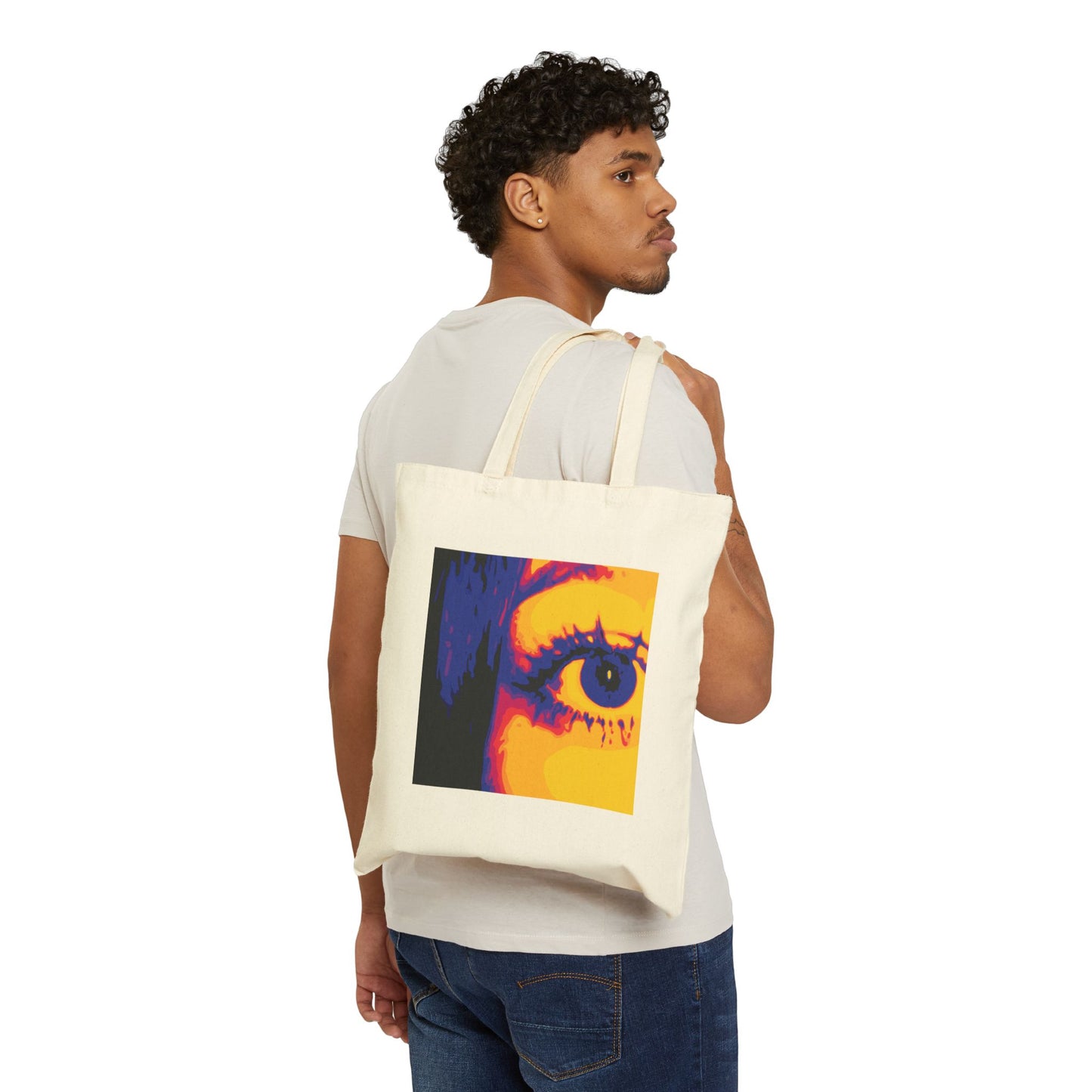Infrared Stare Tote Bag