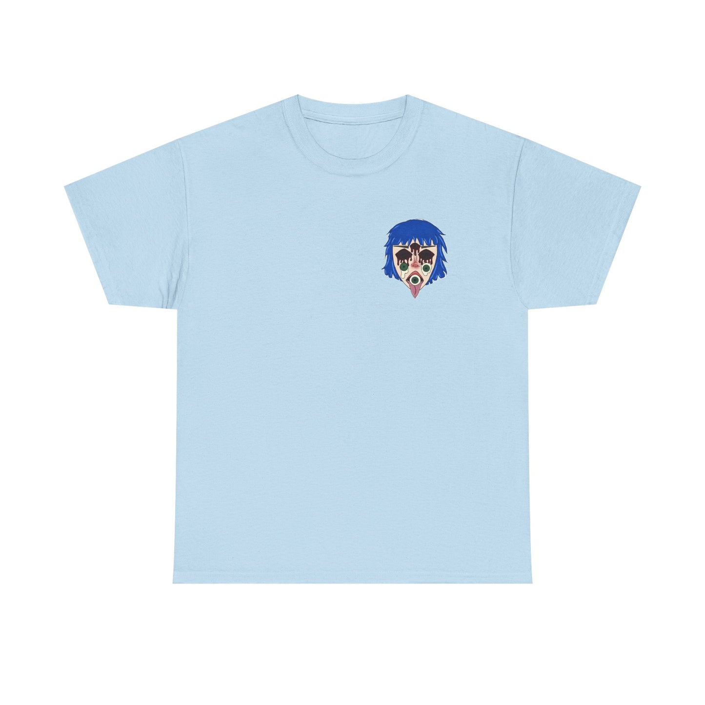 Blue Hair Unisex Tee