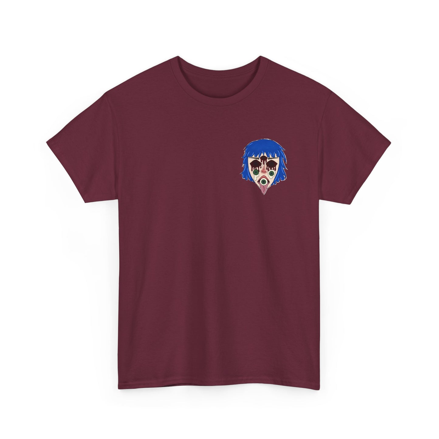 Blue Hair Unisex Tee