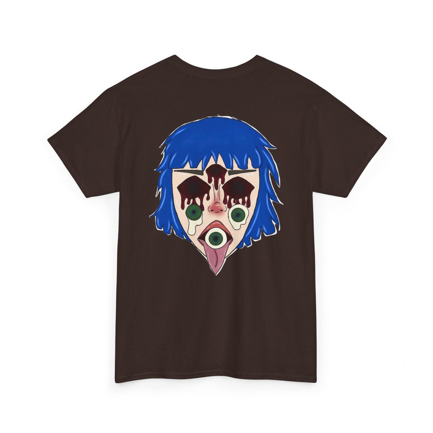 Blue Hair Unisex Tee