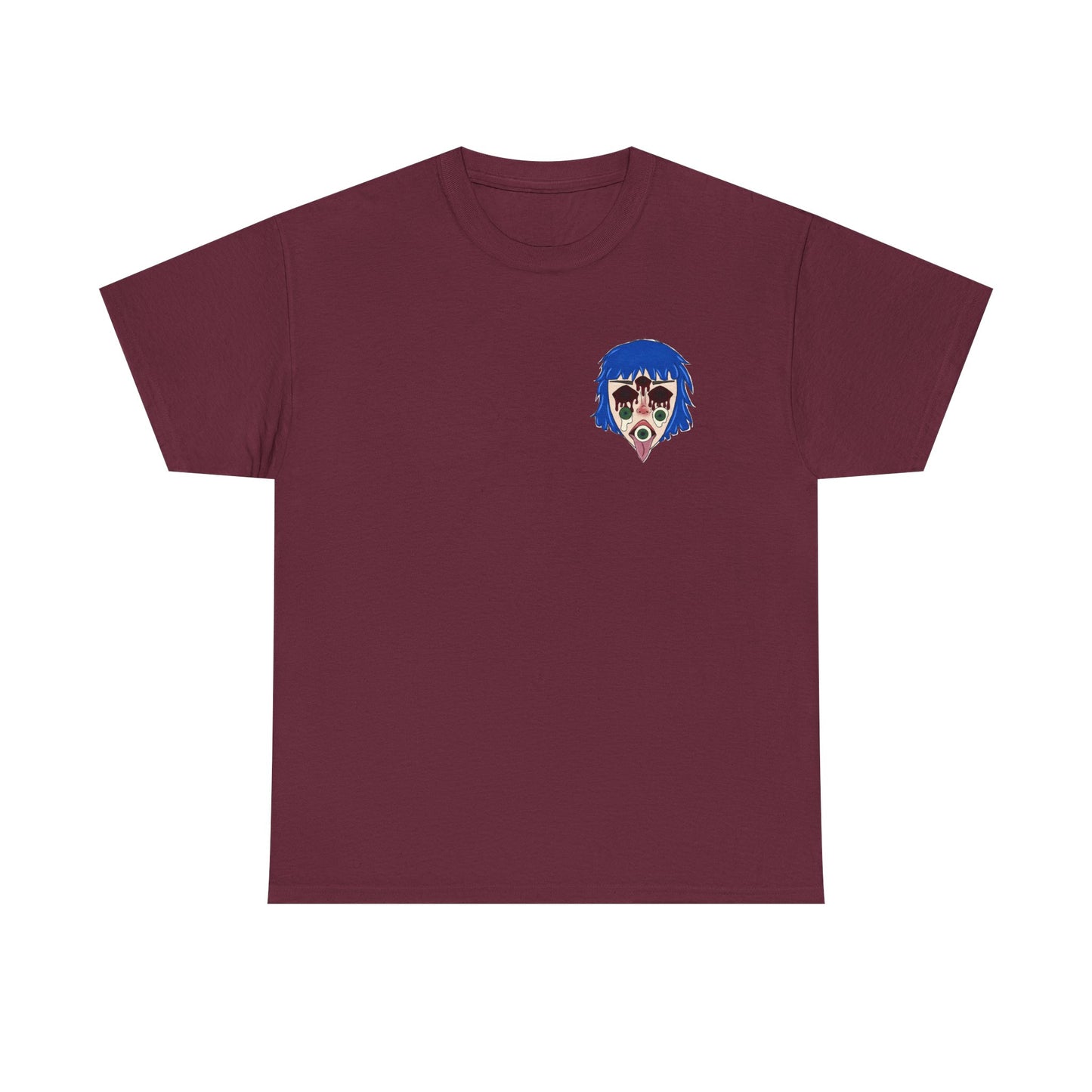 Blue Hair Unisex Tee