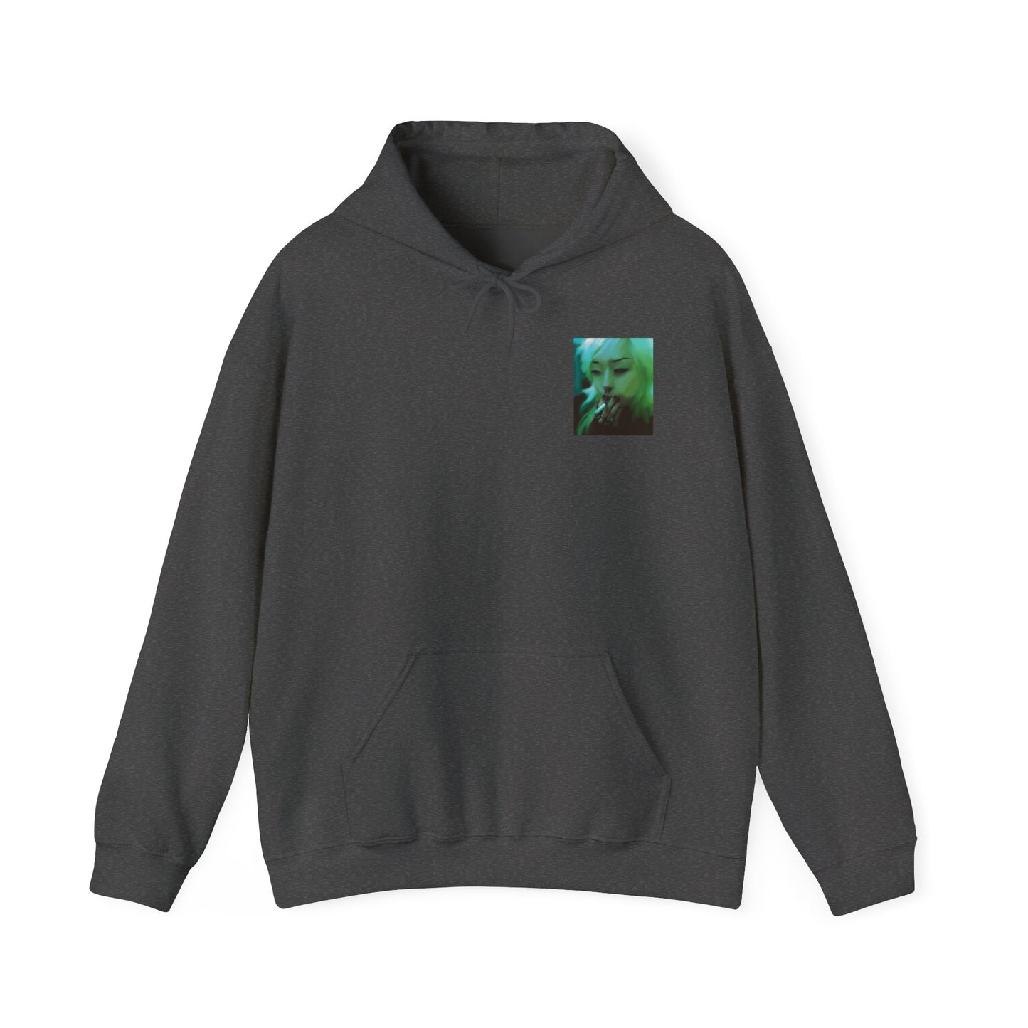 Smoking Girl Unisex Hoodie