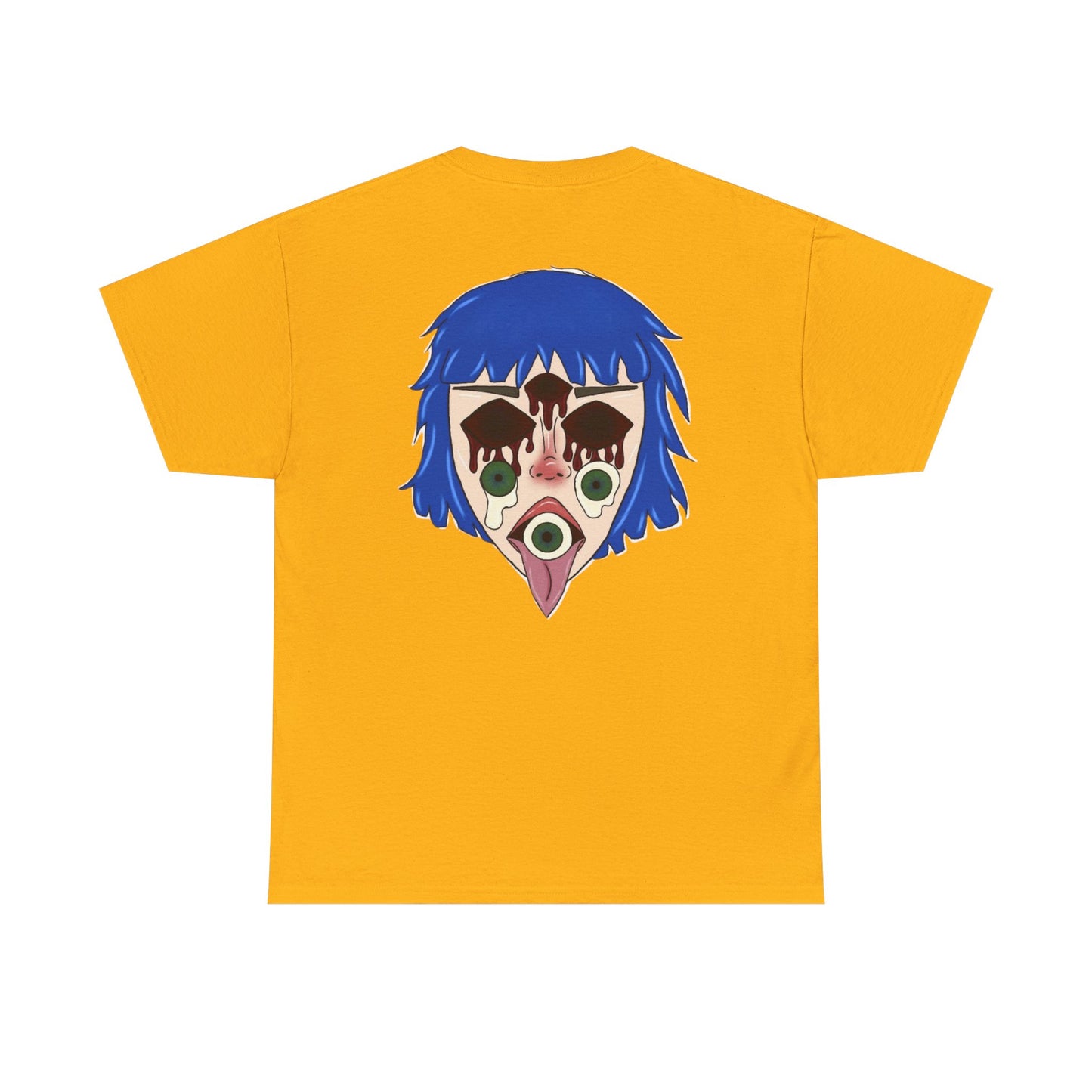 Blue Hair Unisex Tee