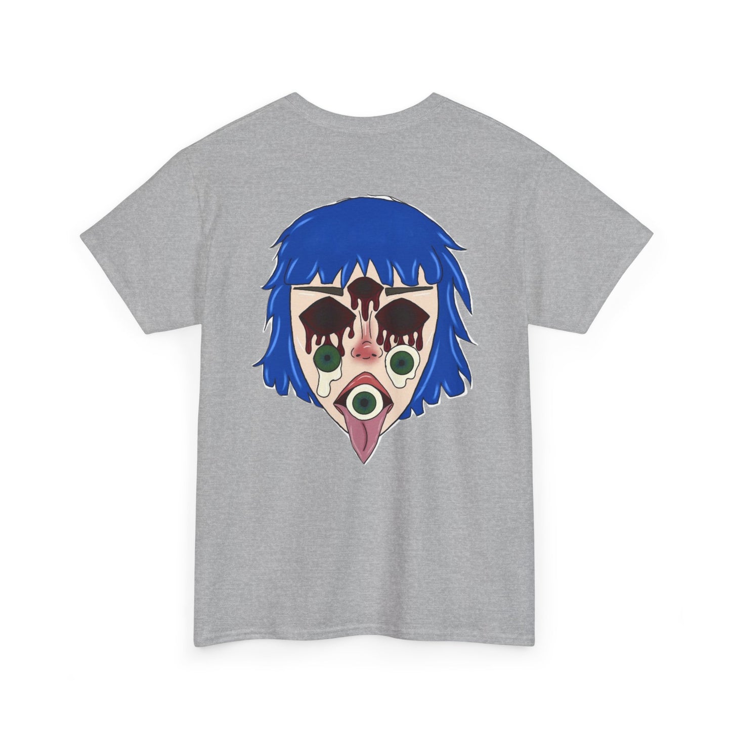 Blue Hair Unisex Tee
