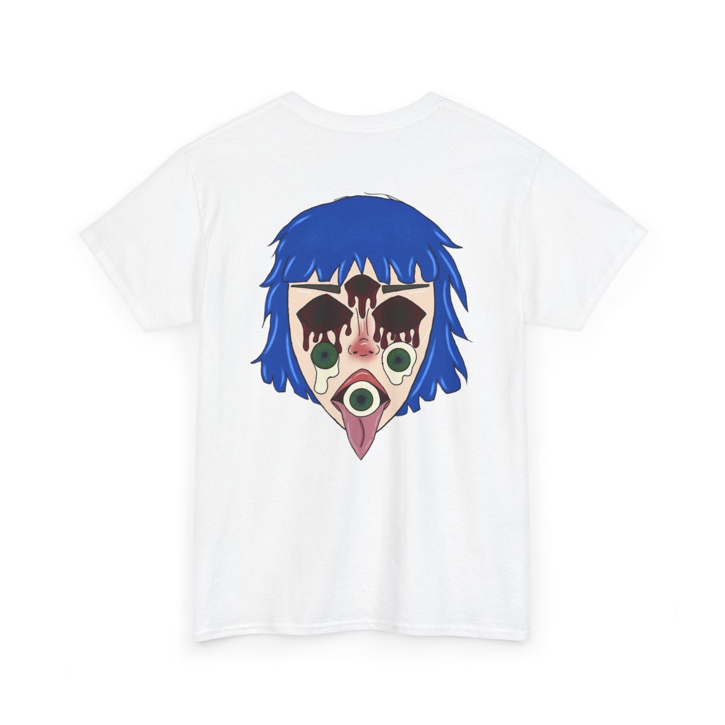 Blue Hair Unisex Tee