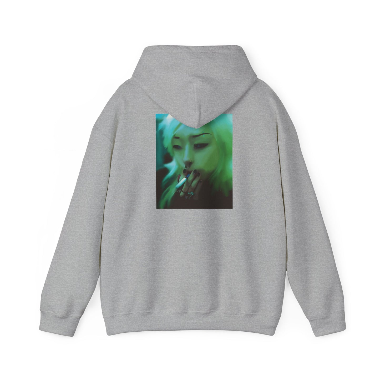 Smoking Girl Unisex Hoodie