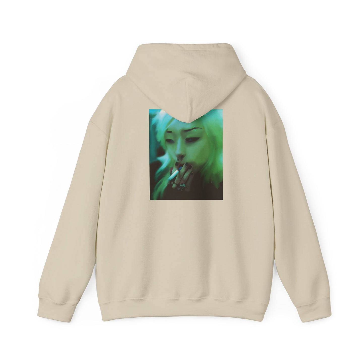 Smoking Girl Unisex Hoodie