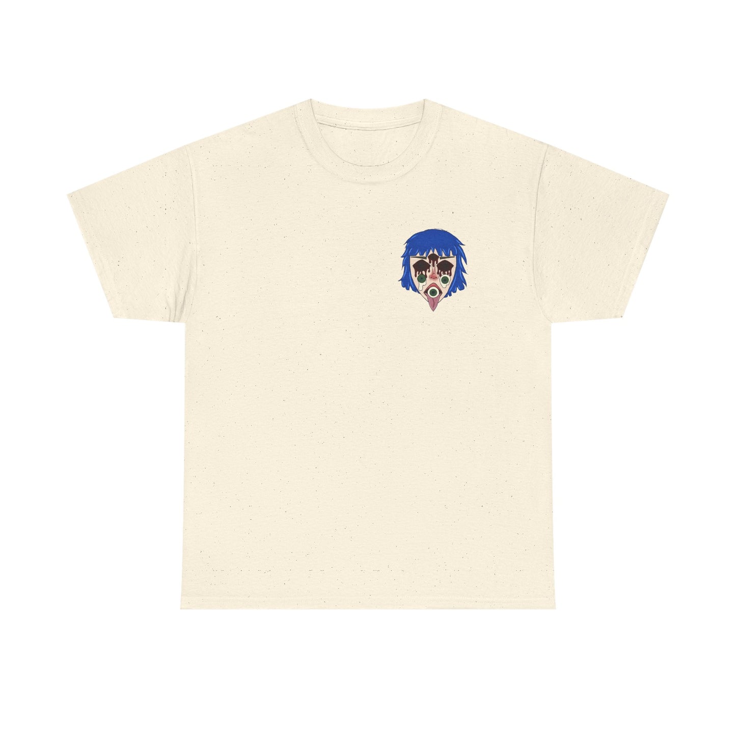 Blue Hair Unisex Tee