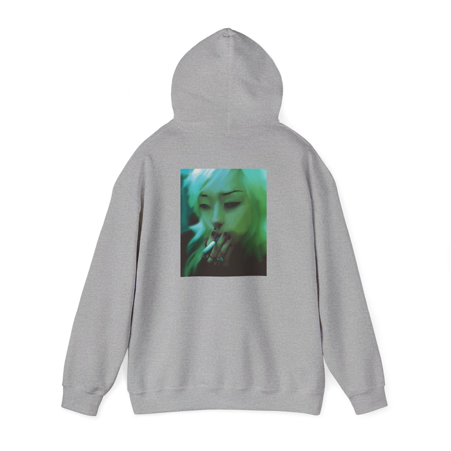 Smoking Girl Unisex Hoodie