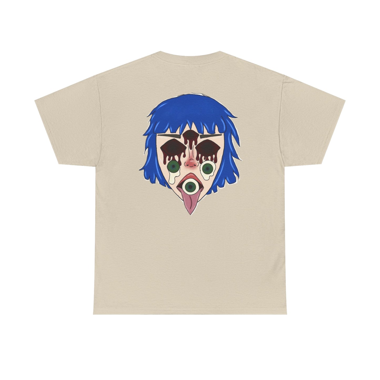 Blue Hair Unisex Tee