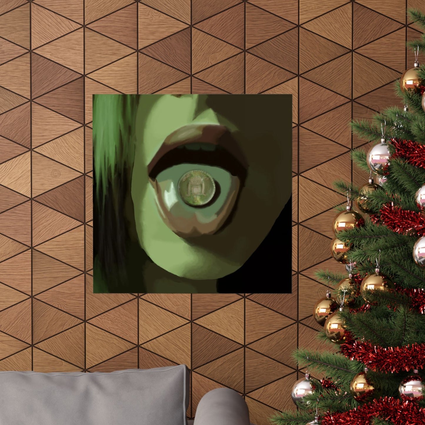 Copper Tongue Poster - maidenless3