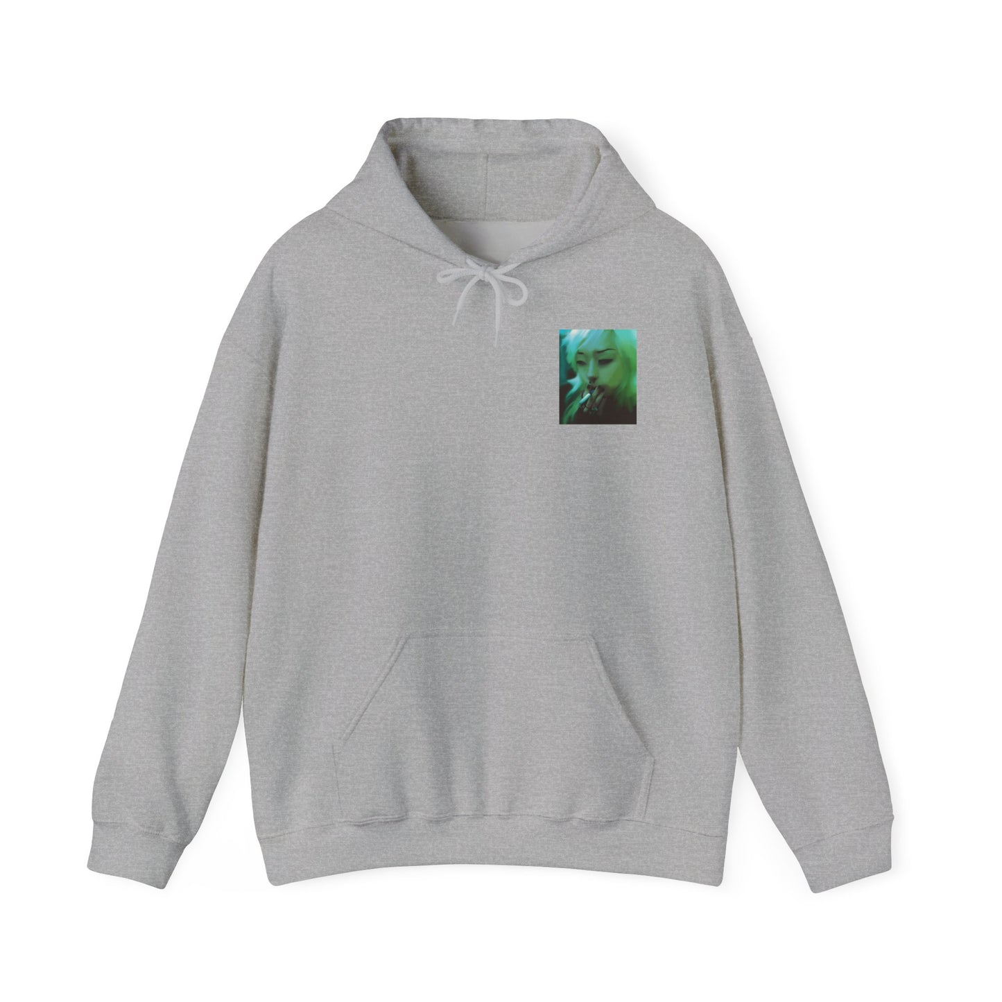 Smoking Girl Unisex Hoodie