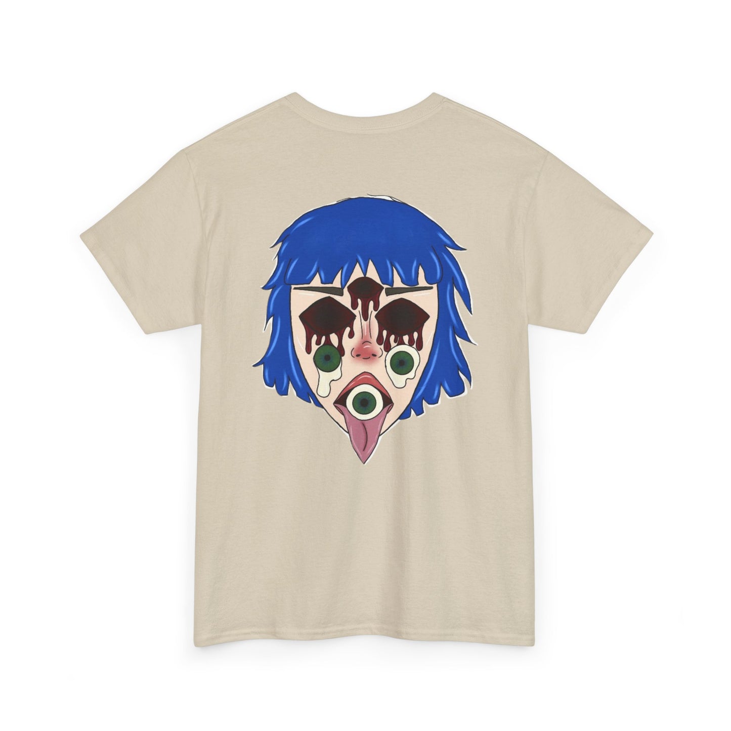 Blue Hair Unisex Tee