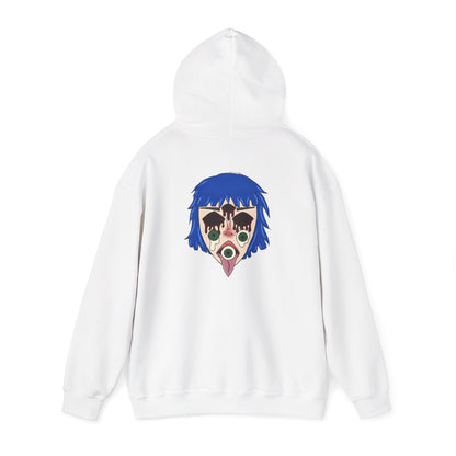 Blue Hair Unisex Hoodie