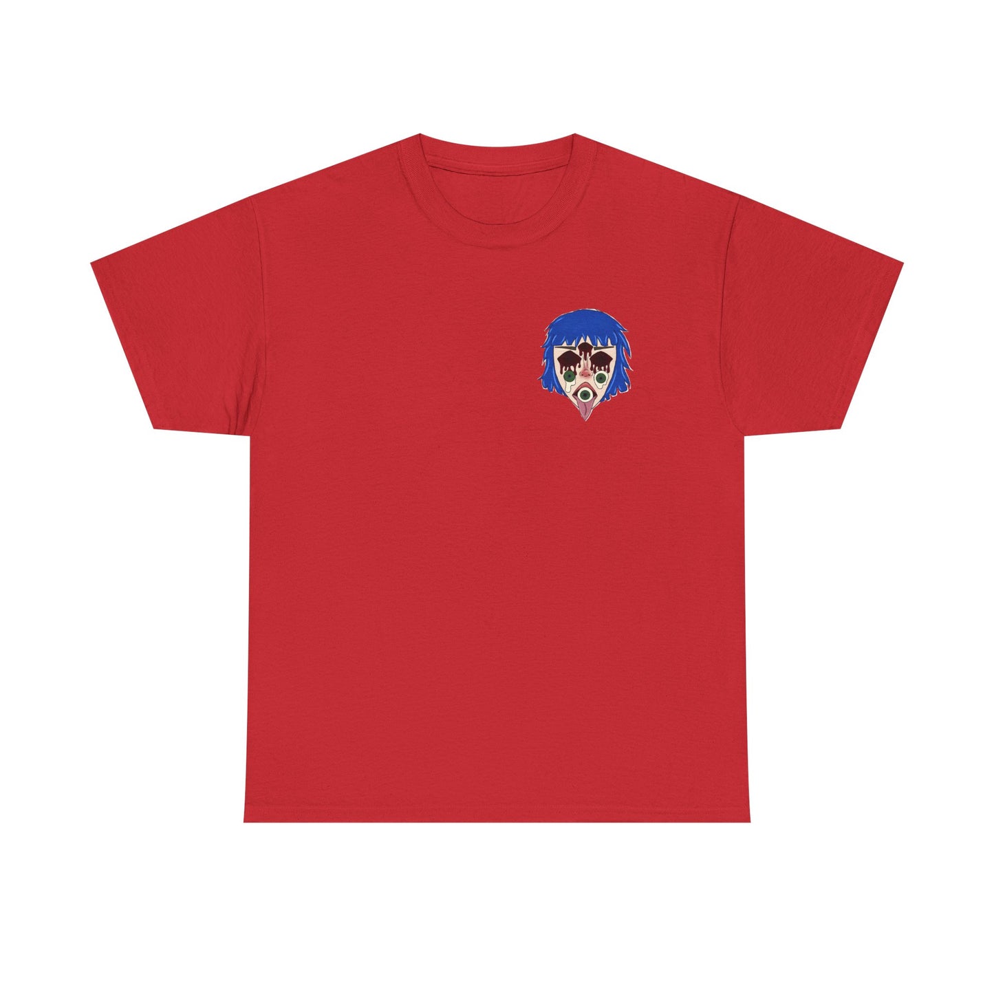 Blue Hair Unisex Tee