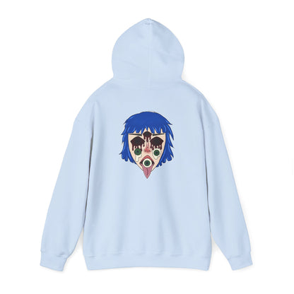 Blue Hair Unisex Hoodie
