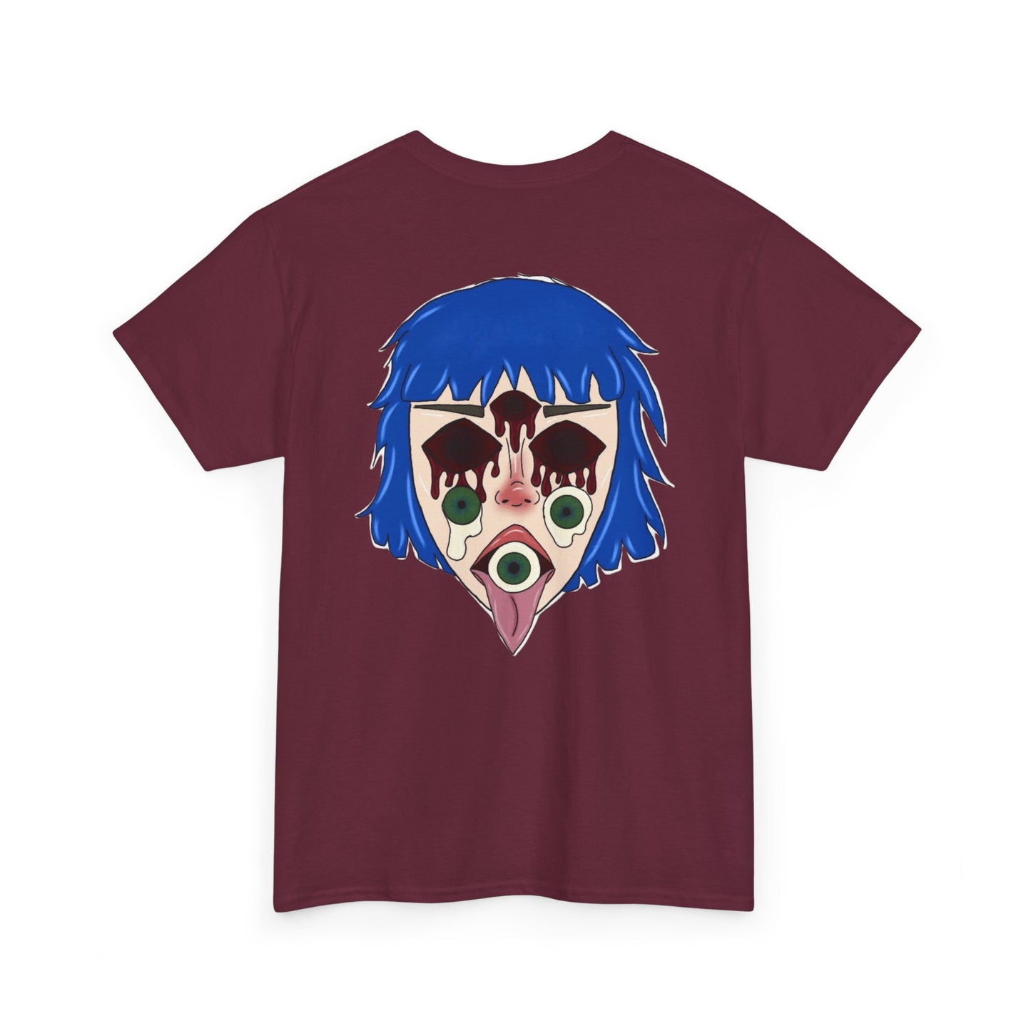 Blue Hair Unisex Tee