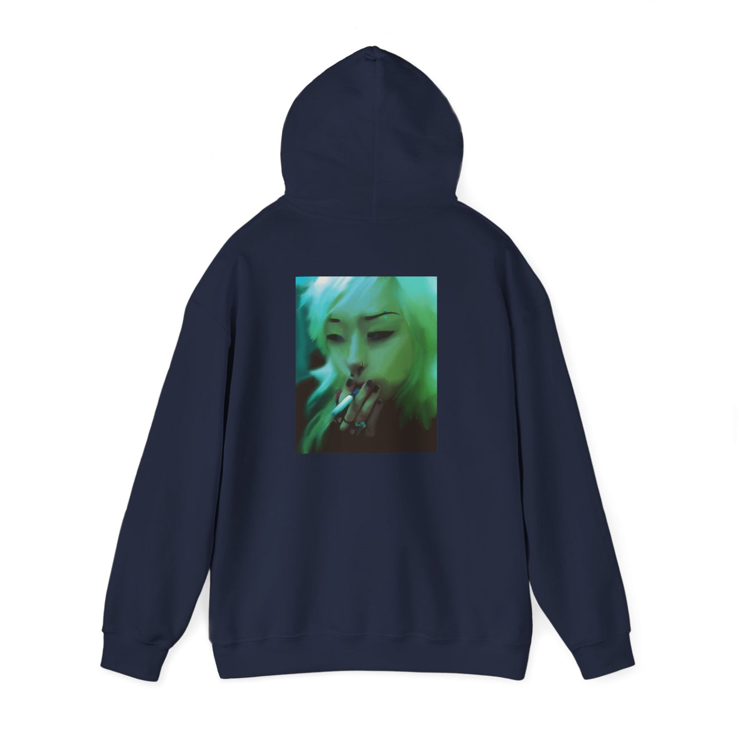 Smoking Girl Unisex Hoodie