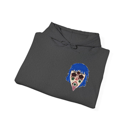 Blue Hair Unisex Hoodie