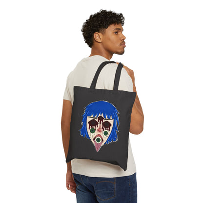 Blue Hair Tote Bag