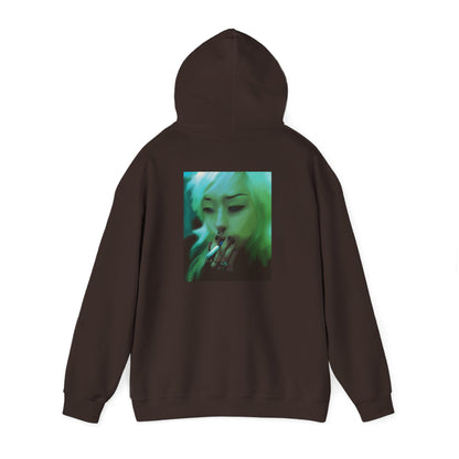 Smoking Girl Unisex Hoodie