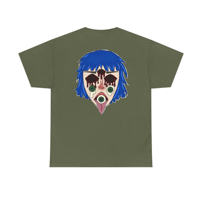 Blue Hair Unisex Tee