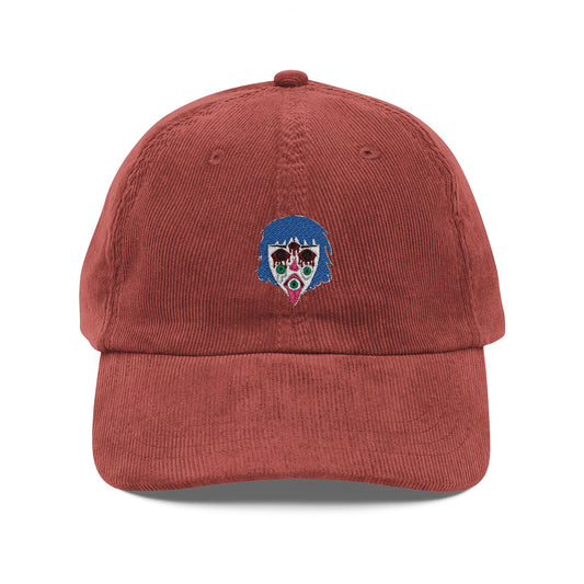 Blue Hair Vintage Cap