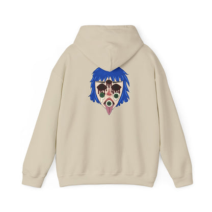 Blue Hair Unisex Hoodie