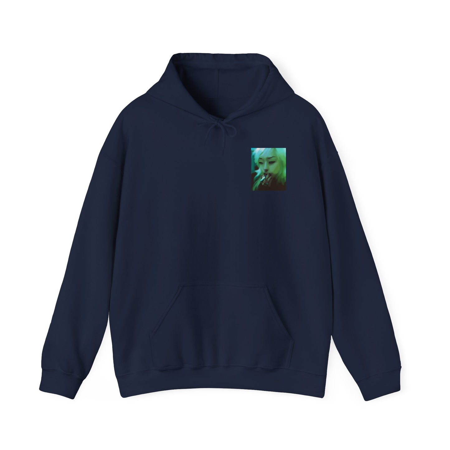 Smoking Girl Unisex Hoodie