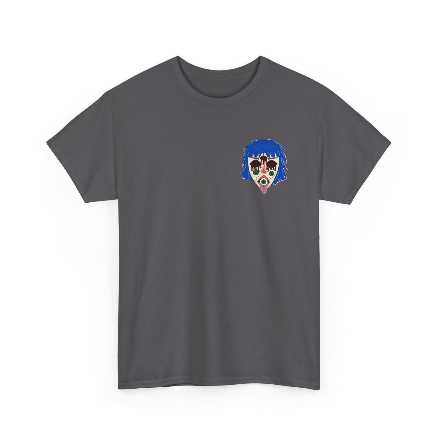 Blue Hair Unisex Tee