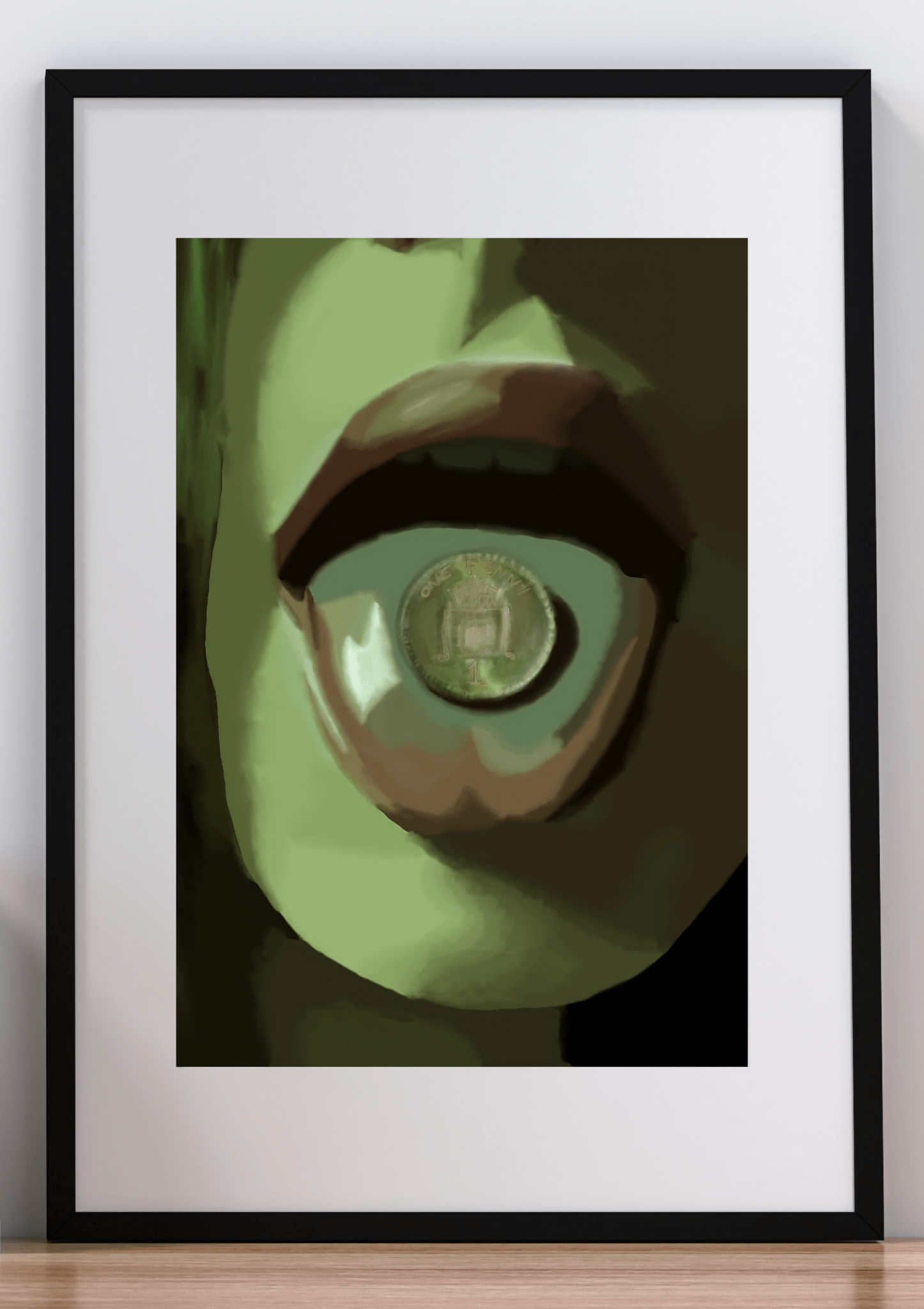 Copper Tongue Digital Art - maidenless3