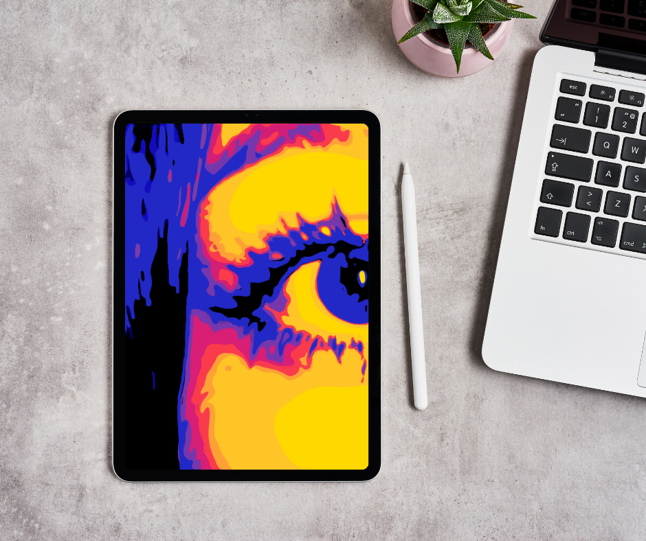 Infrared Stare Digital Art