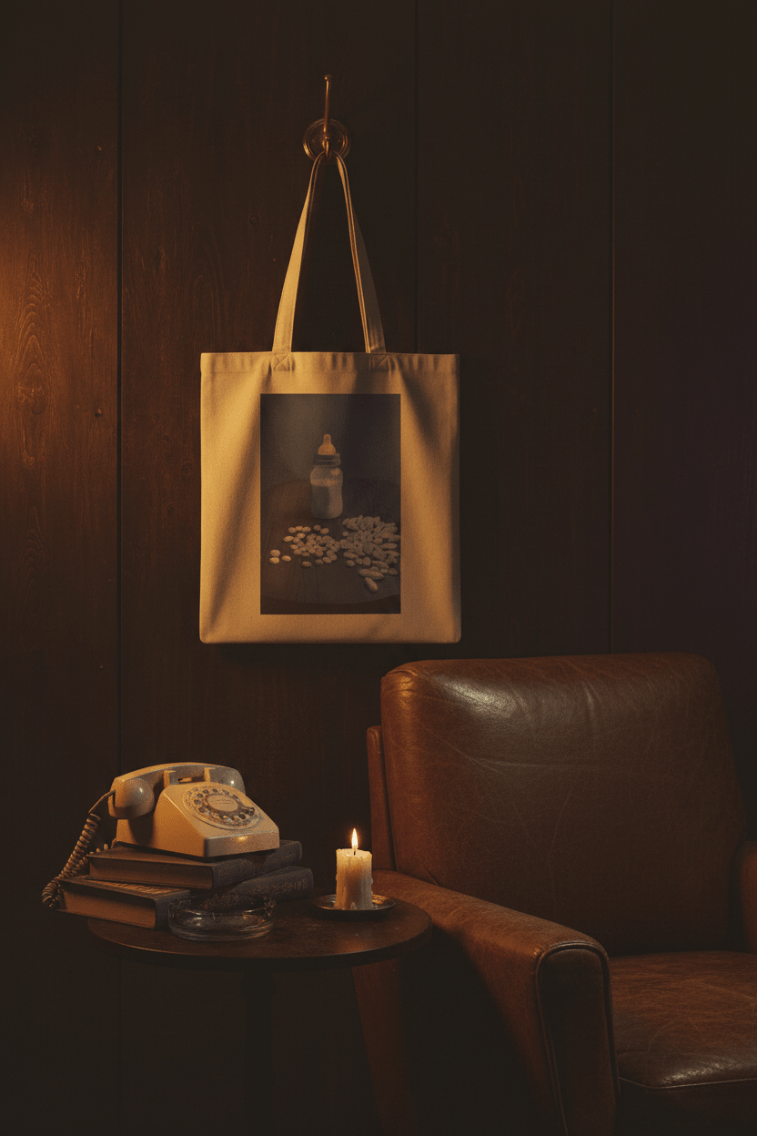 Baby Blues Tote Bag - maidenless3