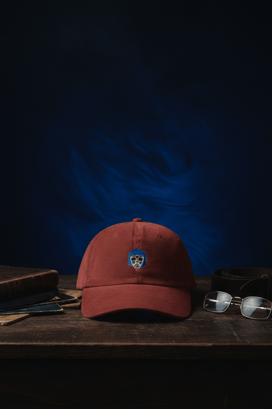 Blue Hair Vintage Cap - maidenless3