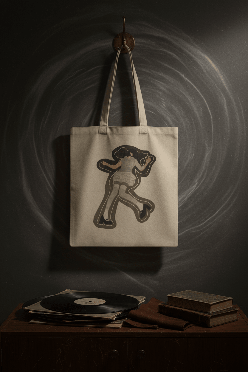 Chalk Body Tote Bag - maidenless3