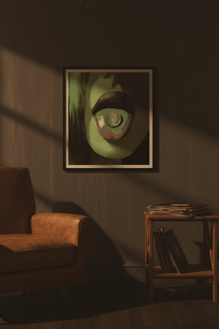 Copper Tongue Poster - maidenless3