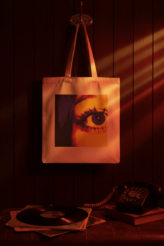 Infrared Stare Tote Bag - maidenless3