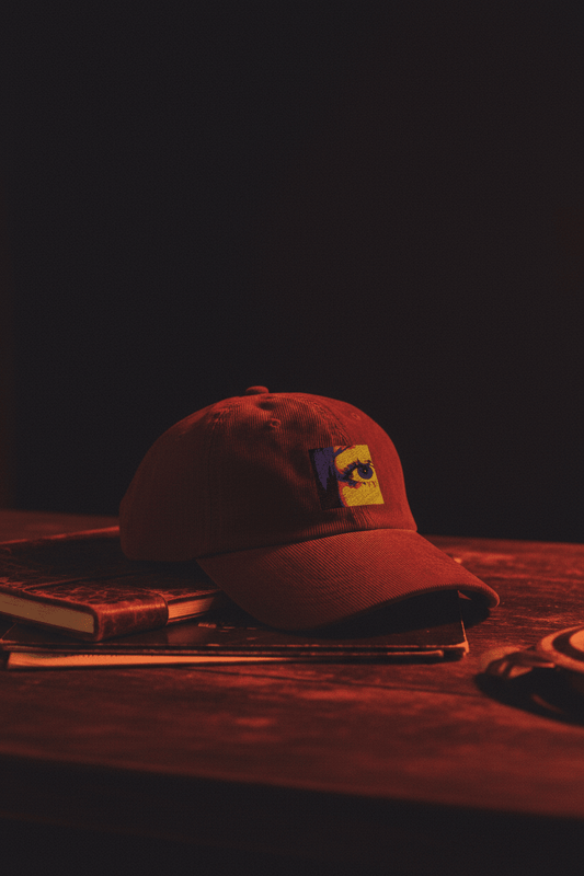 Infrared Stare Vintage Cap - maidenless3