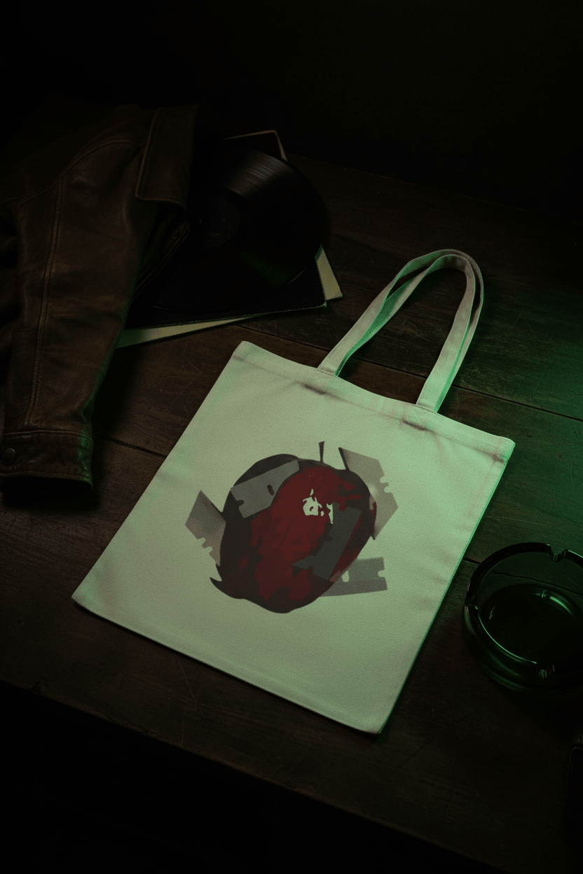 Razor Apple Tote Bag - maidenless3