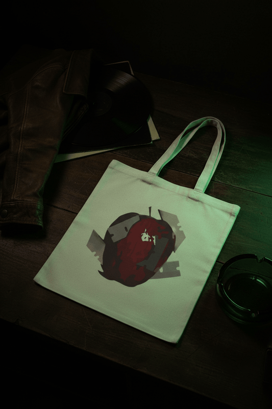 Razor Apple Tote Bag - maidenless3