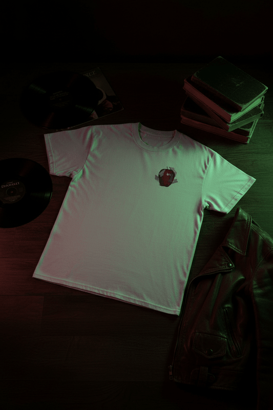 Razor Apple Unisex Tee - maidenless3