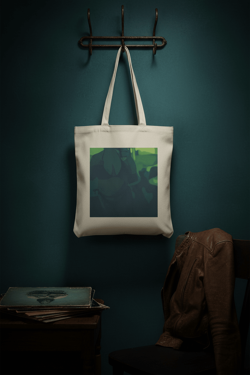 Teal Body Tote Bag - maidenless3