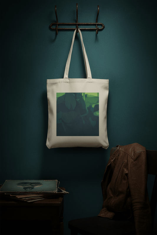 Teal Body Tote Bag - maidenless3