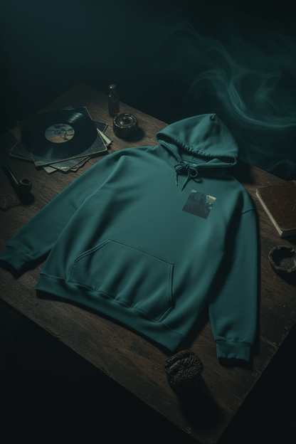 Teal Body Unisex Hoodie - maidenless3
