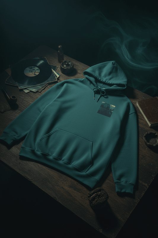 Teal Body Unisex Hoodie - maidenless3